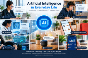 Artificial Intelligence in Everyday Life: How AI Is Changing the Way We Work, Learn and Live